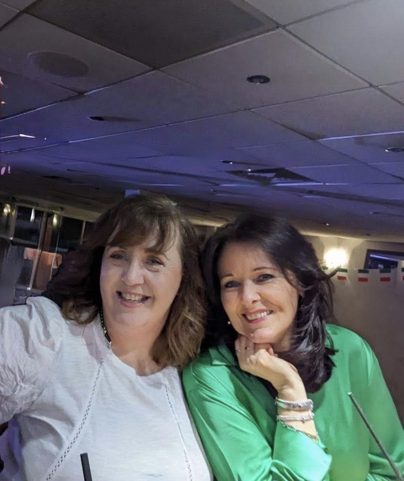 The two members of the M&W Housing team smiling together